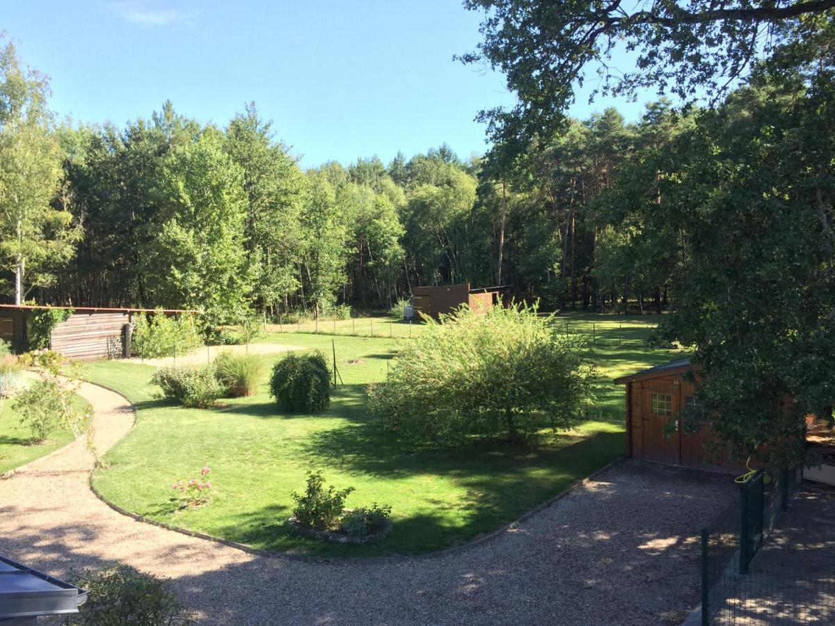 Roulottes Du Chalet Des Pins Rougeou Zewnętrze zdjęcie