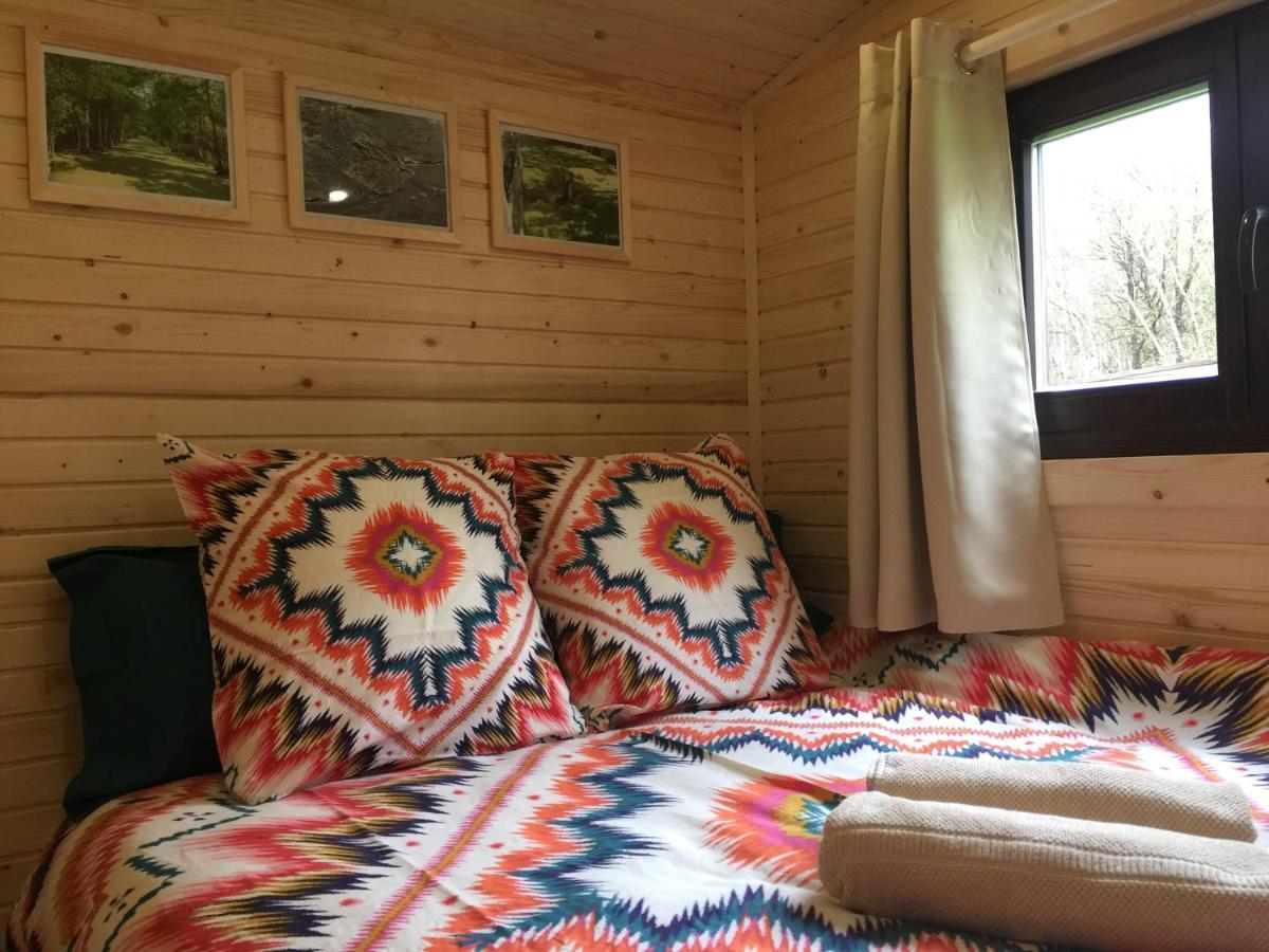 Roulottes Du Chalet Des Pins Rougeou Zewnętrze zdjęcie